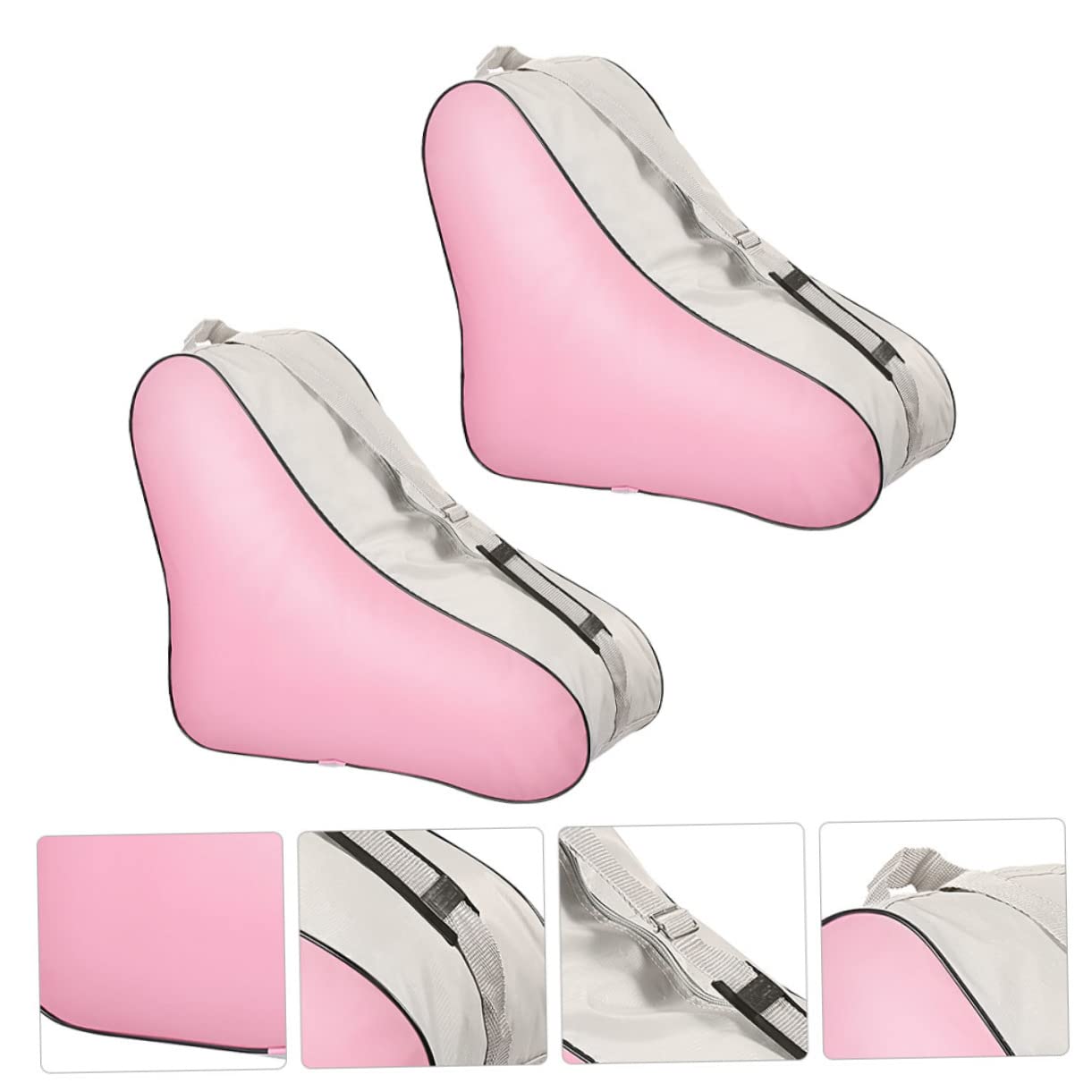 GOOHOCHY Ice Skates Pouches Roller Skate and Girls Friendly Compact Easy to Carry Storage Bag