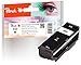 Produktbild Peach E33 Druckerpatrone Schwarz Ersetzt Epson T3331, No. 33 BK, C13T33314010 für Expression Premium XP-530, XP-630, XP-635