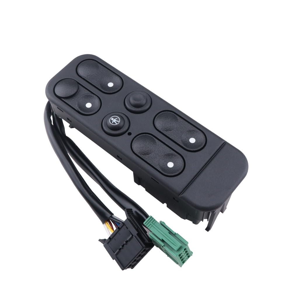 Electric Power Car Window Control Switch Lifter Button Compatible with O-pel Ve-ctra 1988 1989 1990 1991 1992-1995 1240600 90312109