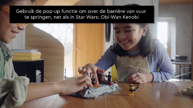 LEGO 75334 Star Wars Obi-Wan Kenobi vs. Darth Vader Set met