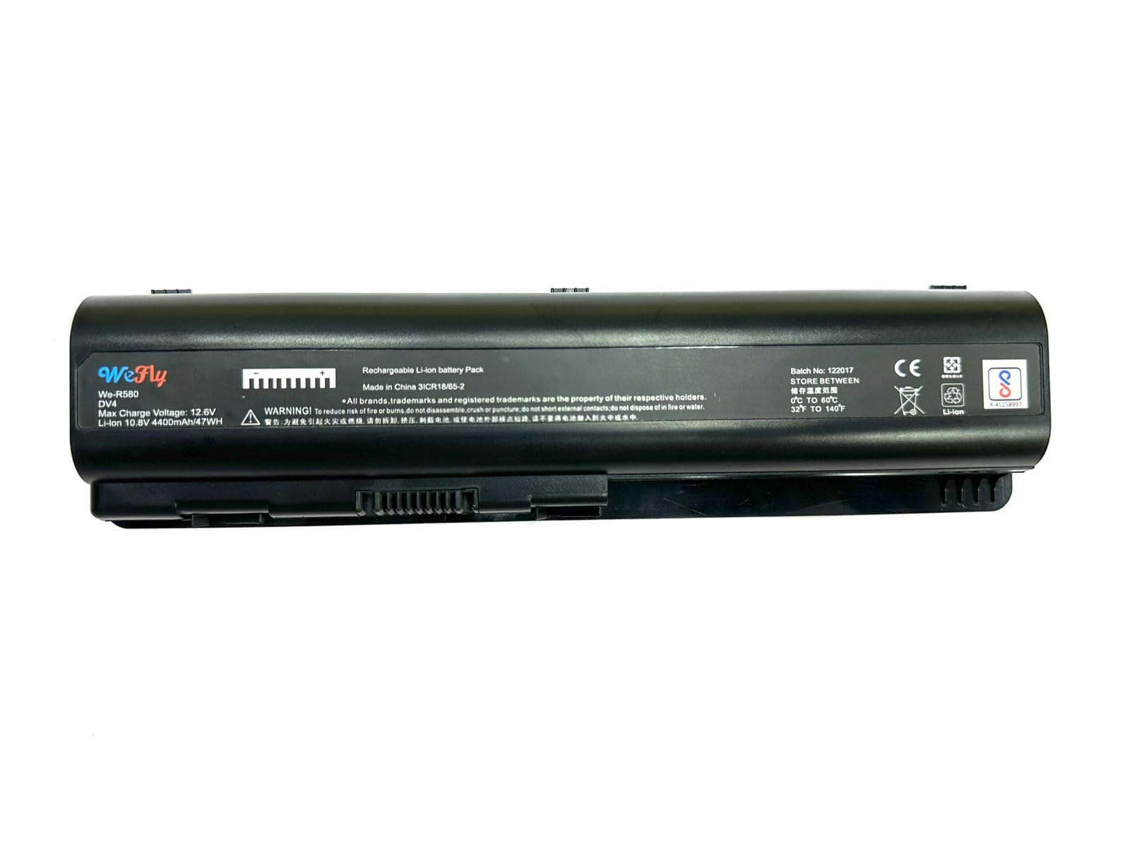 Wefly Laptop Battery Compatible for HP MO06 MO09 671731-001 671567-421 HSTNN-LB3N HSTNN-LB3P DV4 DV6 DV6-7202EG DV7 DV7-7201EG DV7-7307SG DV7-7346SG M4 M4 MM6-1101SG, DV7-7147SG M6