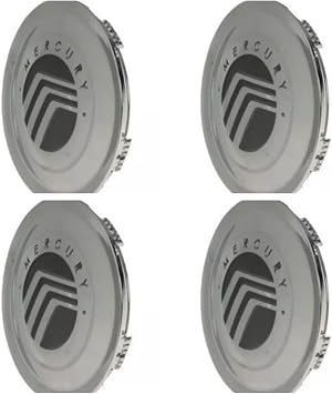 4pcs Chrome Wheel Hub Cap Center Cap ForMercury Grand Marquis 2006-2011 6W331A096AB 5W3Z1130AA CM165 GS
