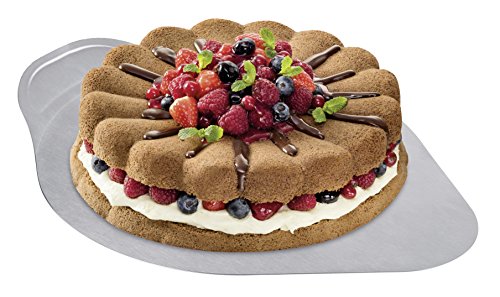 Dr. Oetker 1964 Cake Server/Cake Saver, Stainless Steel, Silver, 36 cm, 36.5 x 28 x 0.2 cm - Image 3