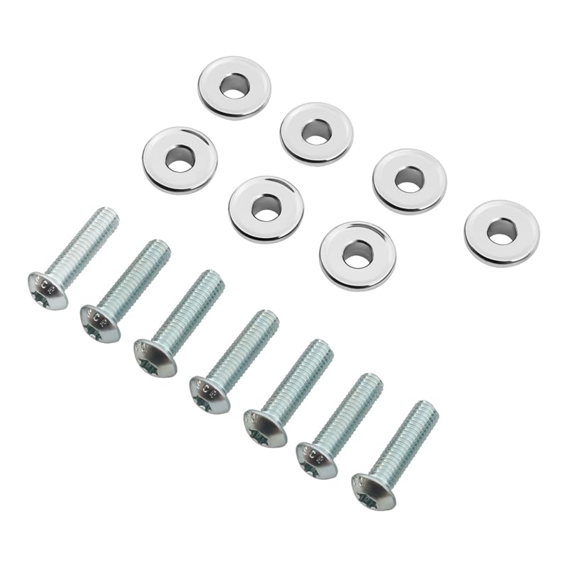 Miniatura 4 de TCT-MOTORPARTS Pernos de rotor de freno de disco delantero aptos para Harley Road King Street Glide 2009-2023