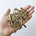 40Pcs Ankh Cross Charms Pendant Antique Silver Cross Charm Bronze Ankh Pendants Charms for Jewelry Making DIY Bracelet Necklace