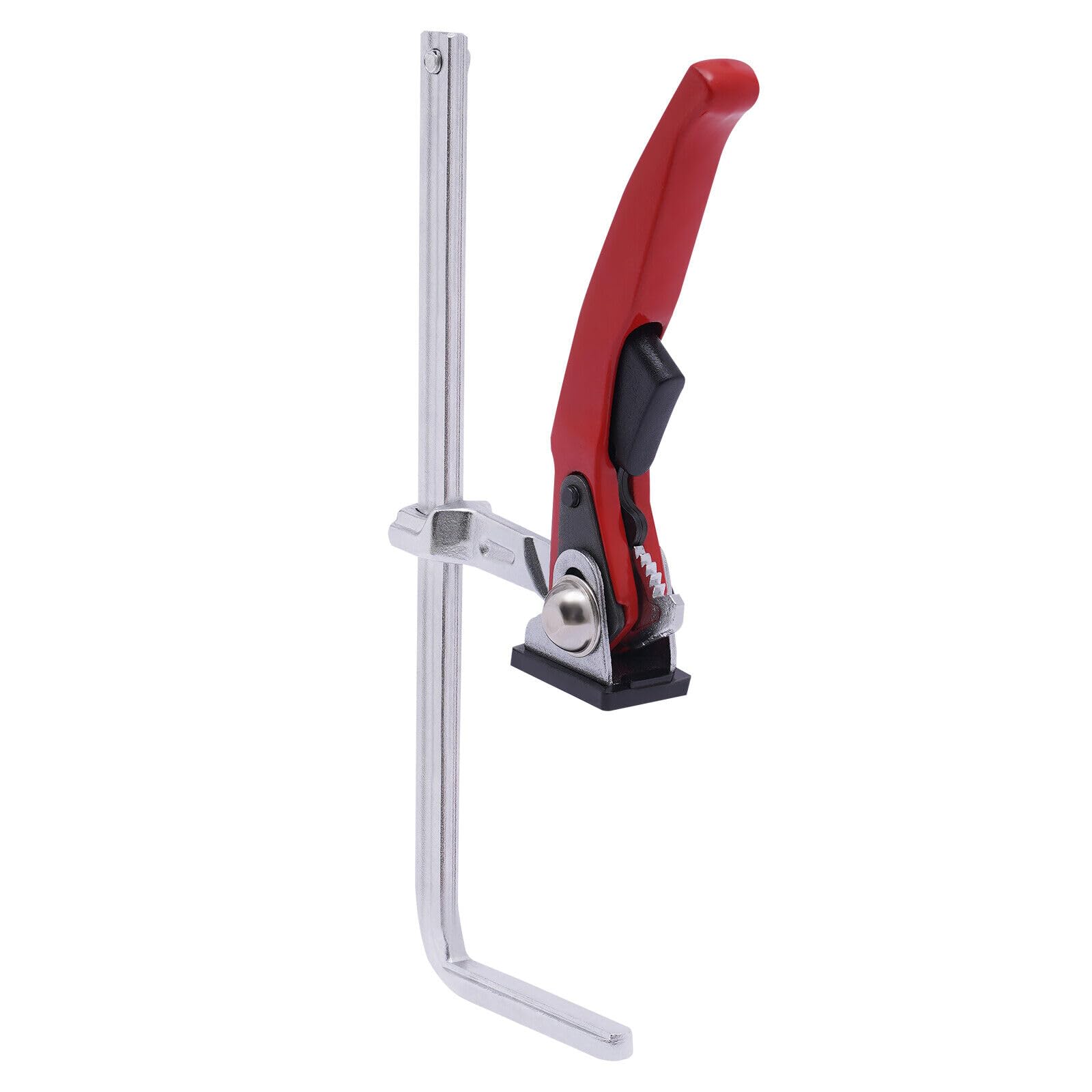 Serre Joint, Lot De 2 Serre Joint Menuisier, Pince De Table à Cliquet Pince De Serrage à Dégagement Rapide Avec Capacité De 160mm Et Profondeur De Gorge De 60mm Pour Le Ponçage Et La Coupe