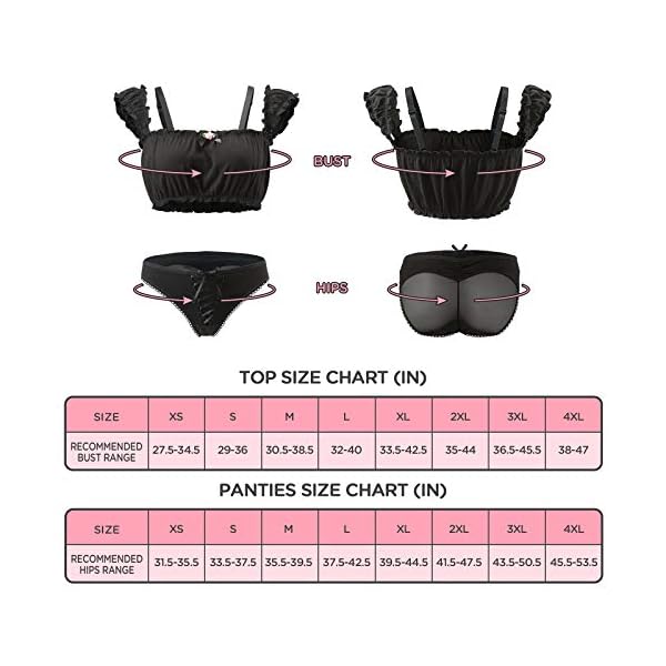 Littleforbig-Damen-Dessous-Set-mit-Rueschenbesatz-Nachtwaesche-Riemen-Nachtwaesche-Cami-Top-Shorts-Bralette-Loungewear--Prinzessinnen-Dessous-Set Littleforbig Damen-Dessous-Set mit Rüschenbesatz, Nachtwäsche, Riemen, Nachtwäsche, Cami, Top, Shorts, Bralette…