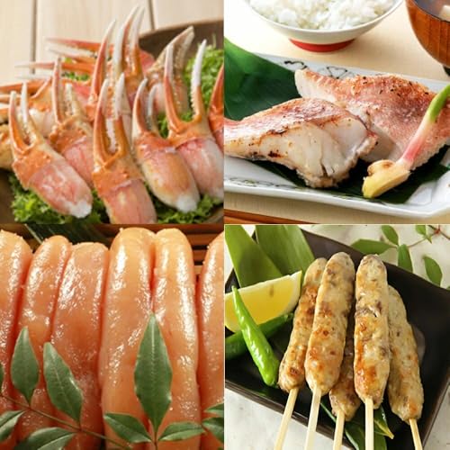 石巻うまい一筋 豪華セット 牛タン入つくね ズワイガニ たらこ 明太子 赤魚切身 宮城県 石巻市 ヤマサコウショウ