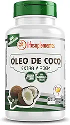 Óleo De Coco 120 Cápsulas 1000mg Extravirgem Prensado A Frio
