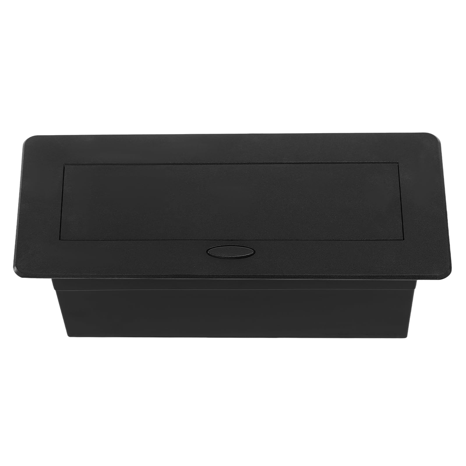 Ciabatta elettrica a scomparsa con 2 prese (250 V 16 A) + 2 USB (5 V 3,1 A) + 1 tipo C, da tavolo nascosto, presa da incasso per tavolo, scrivania, banco da lavoro (nero)