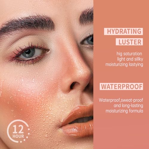 Image of Matte Creamy Lipstick for Women, Long Lasting Waterproof Velvet Lipstick, Lip Stick Crayon Buildable Blendable Creamy Color, Moisturizing Longwear Lip Makeup 01#