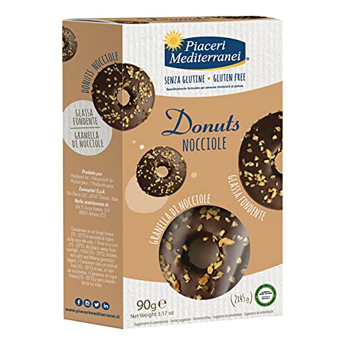 Piaceri Mediterranei Donuts White Ciambelle Con Glassa Bianca, 90g