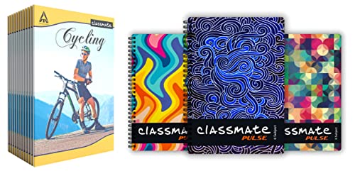 Image of Classmate Long Notebook, Single Line (Pack of 6) Pulse Notebook