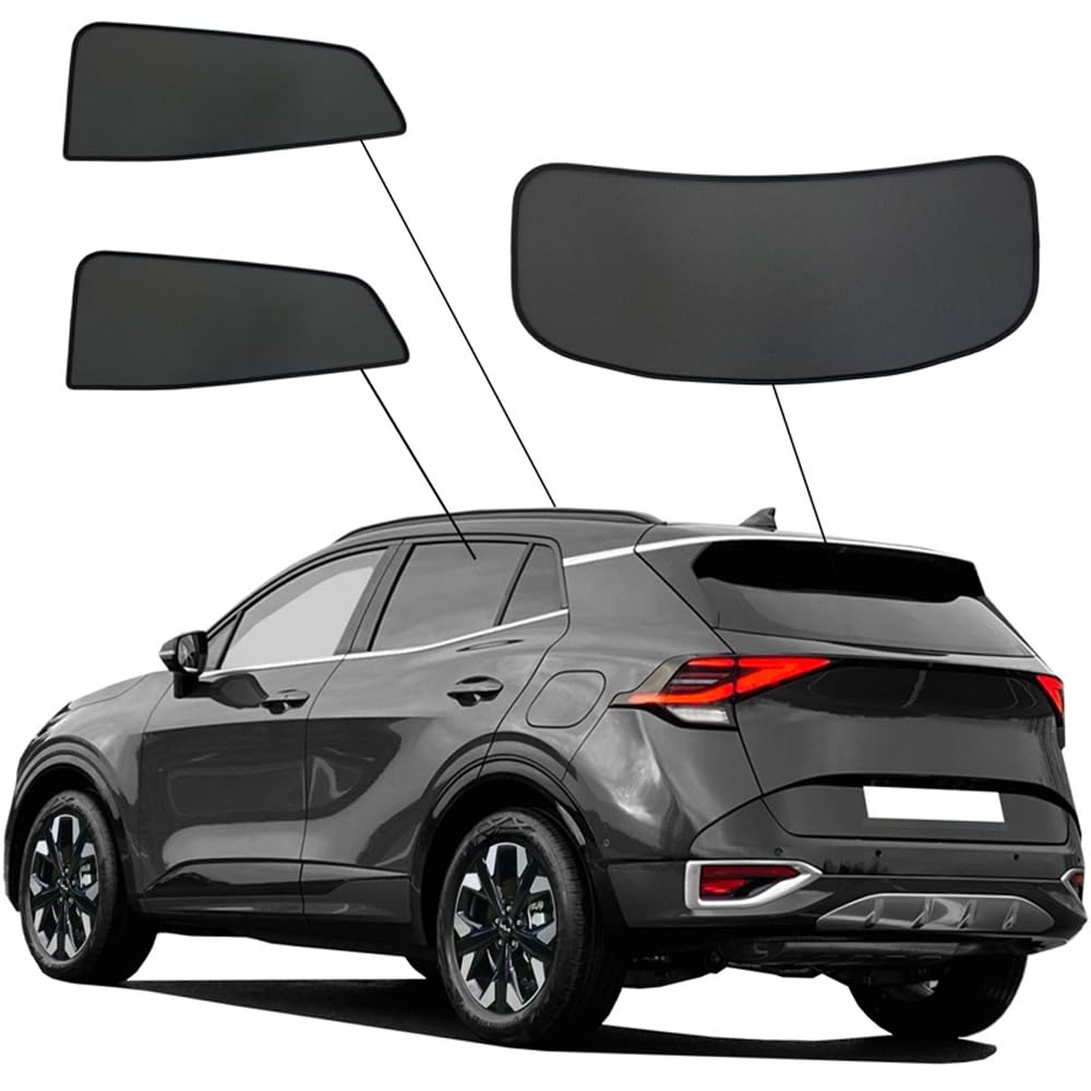 SunClip Privacy & Sun protection compatible with Kia Sportage (NQ5) 2021-