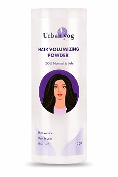 UrbanYog Hair Volumizing Powder Wax strong hold Matte Finish 24 hrs hold 100 natural safe hair styling powder