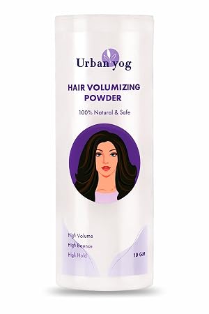 UrbanYog Hair Volumizing Powder Wax strong hold Matte Finish 24 hrs hold 100 natural safe hair styling powder