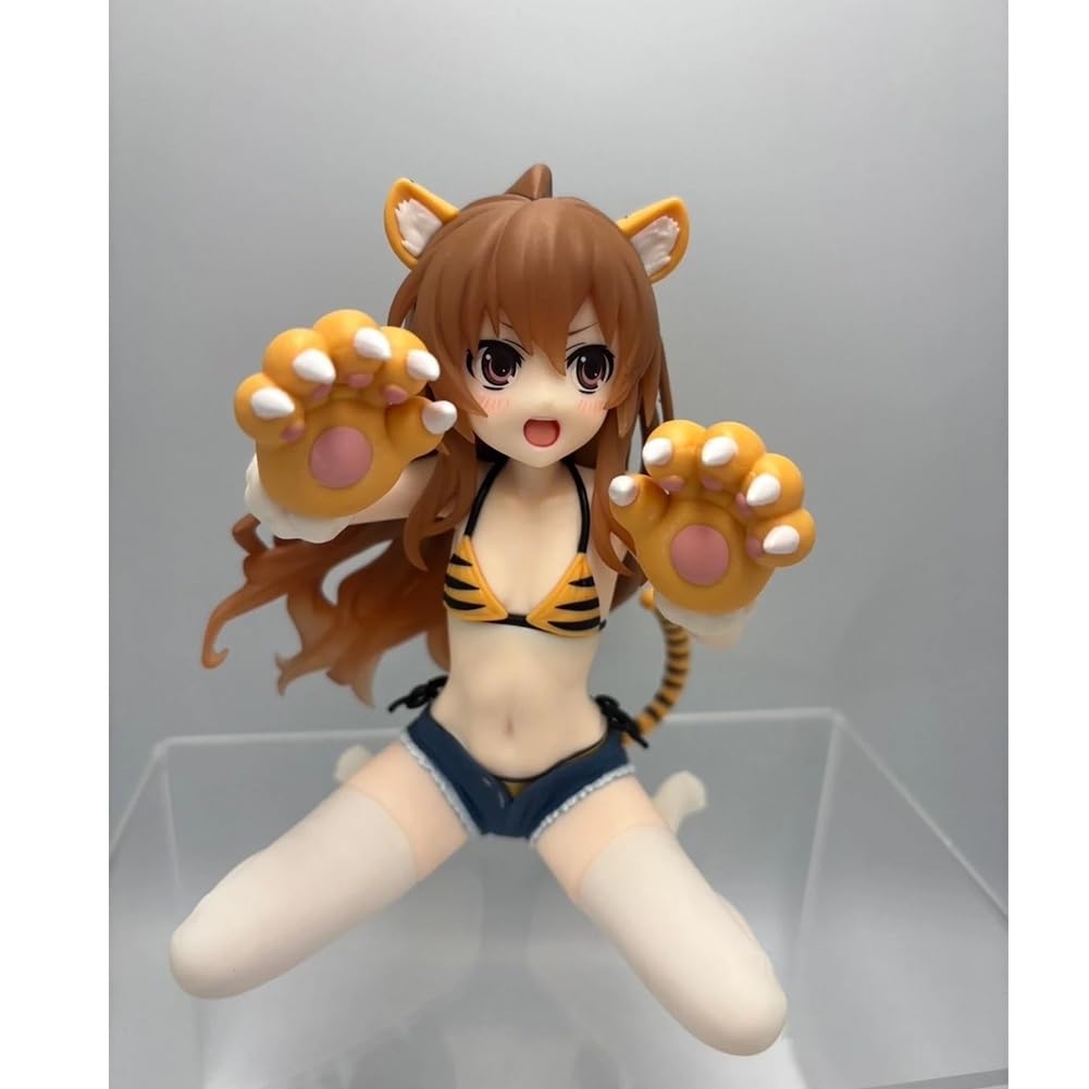 AisakaTaiga - Figura de anime de 13 cm arrodillada con orejas de