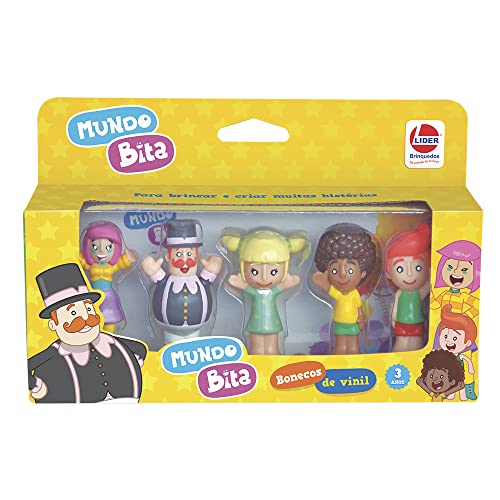 Lider Brinquedos BONECOS DEDOCHE TURMA BITA, Multicor
