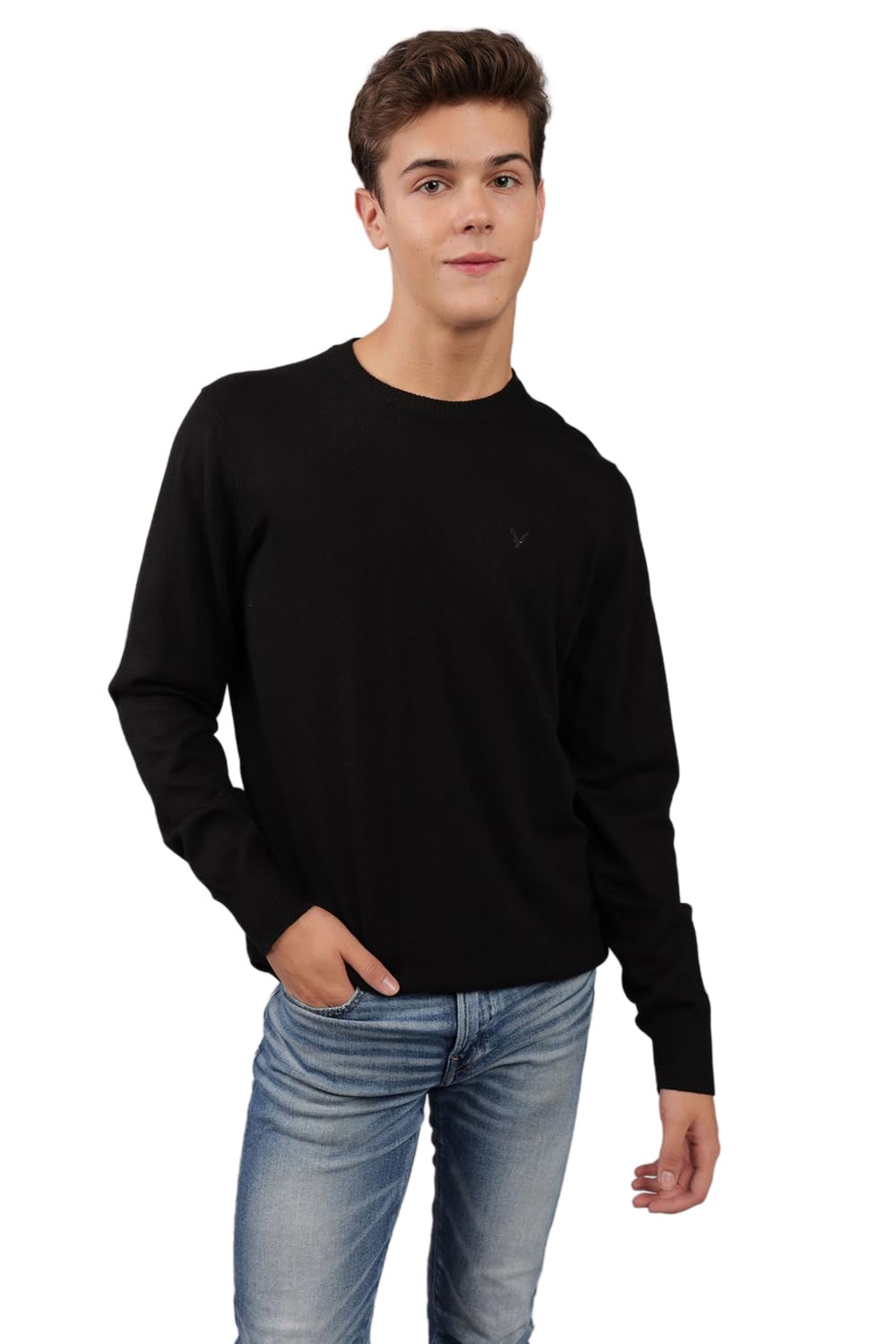 american eagle Men's Cotton Blend Casual Sweater-picture-24