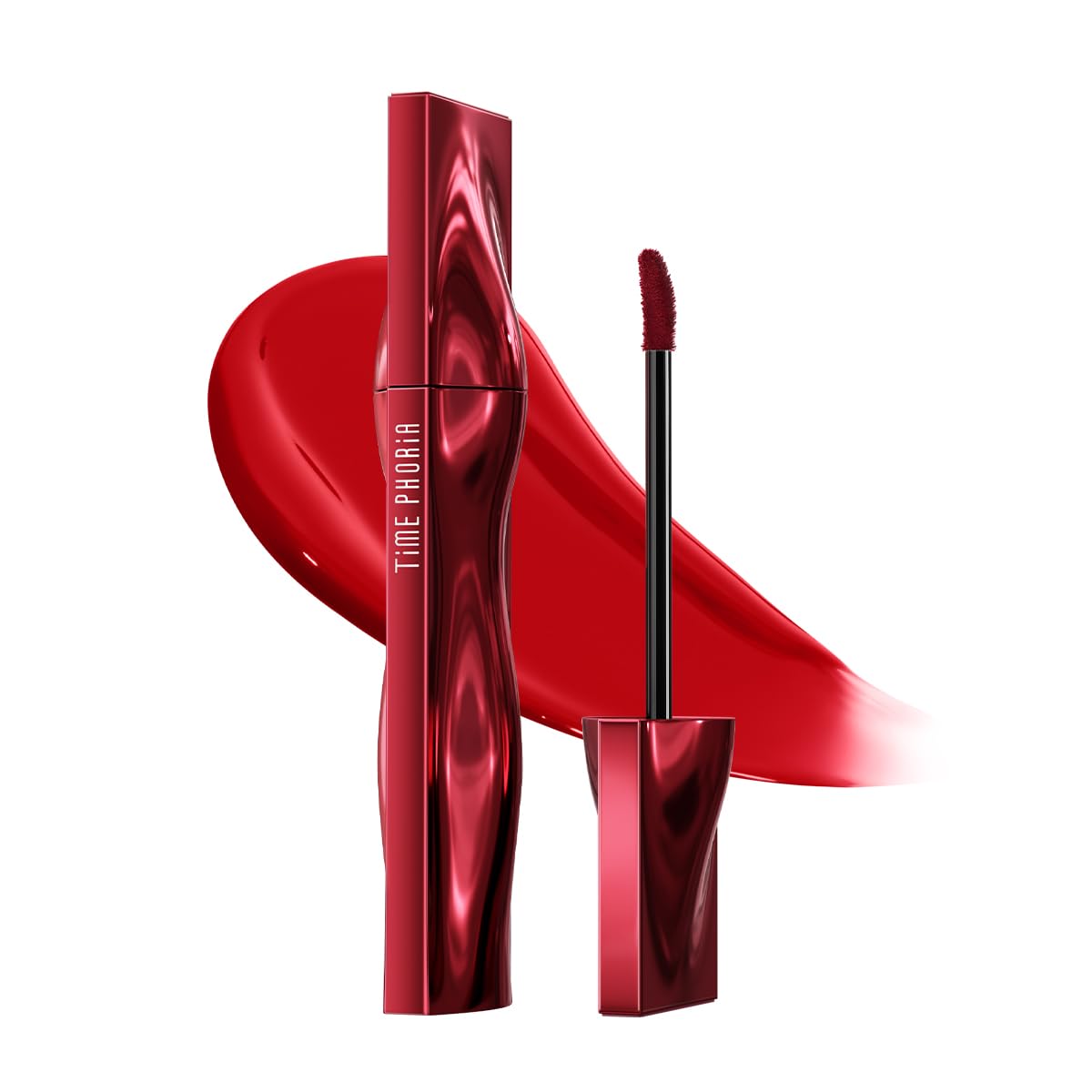 Aion Superstain Lip Stain Tattoo Ink, Long Lasting Semi-gloss Finish, Full Coverage Lip Tint with High Pigments, Hydrating Watery Gel Bold Crimson Lip Color for Vibrant Stain 012 Elistra