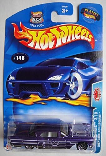 Hot Wheels Pride Rides 3/10, Purple 1957 Cadillac Eldorado #148
