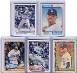 Freddie Freeman Los Angeles Dodgers Assorted Baseball Cards 5 Card Lot