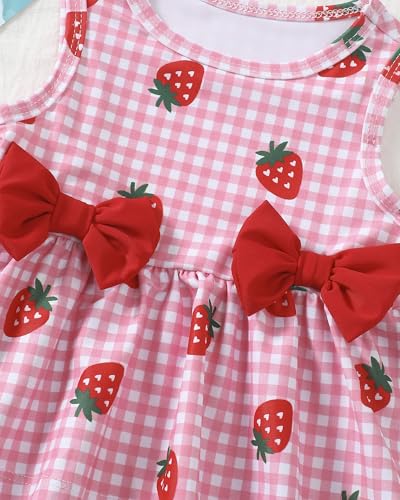 Image of Toddler Girl Swimsuit Baby Girl Bathing Suit Long Sleeve Floral Zipper One-Piece Rash Guard Swimsuit with Hat