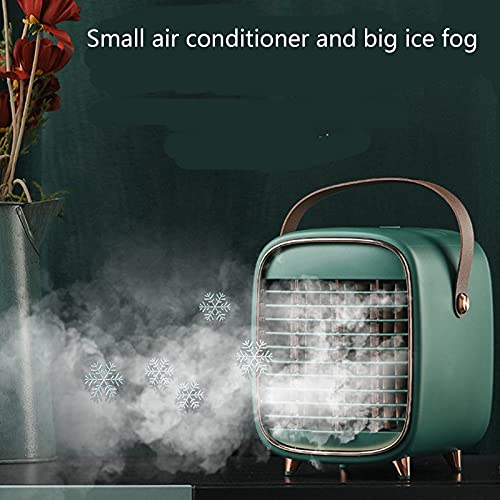 Mini climatiseur LWZ ventilateur de pulvérisation refroidi à l'eau vert - 7