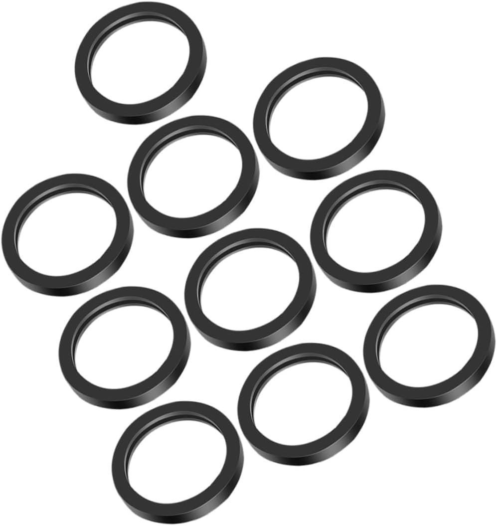 Cabilock 10pcs Leak o Shape Rubber Gasket Sealing Rings for Fuel Tanks Easy Installation Can Spout Replacement for Cars and Trucks Fit for Gasoline Containers