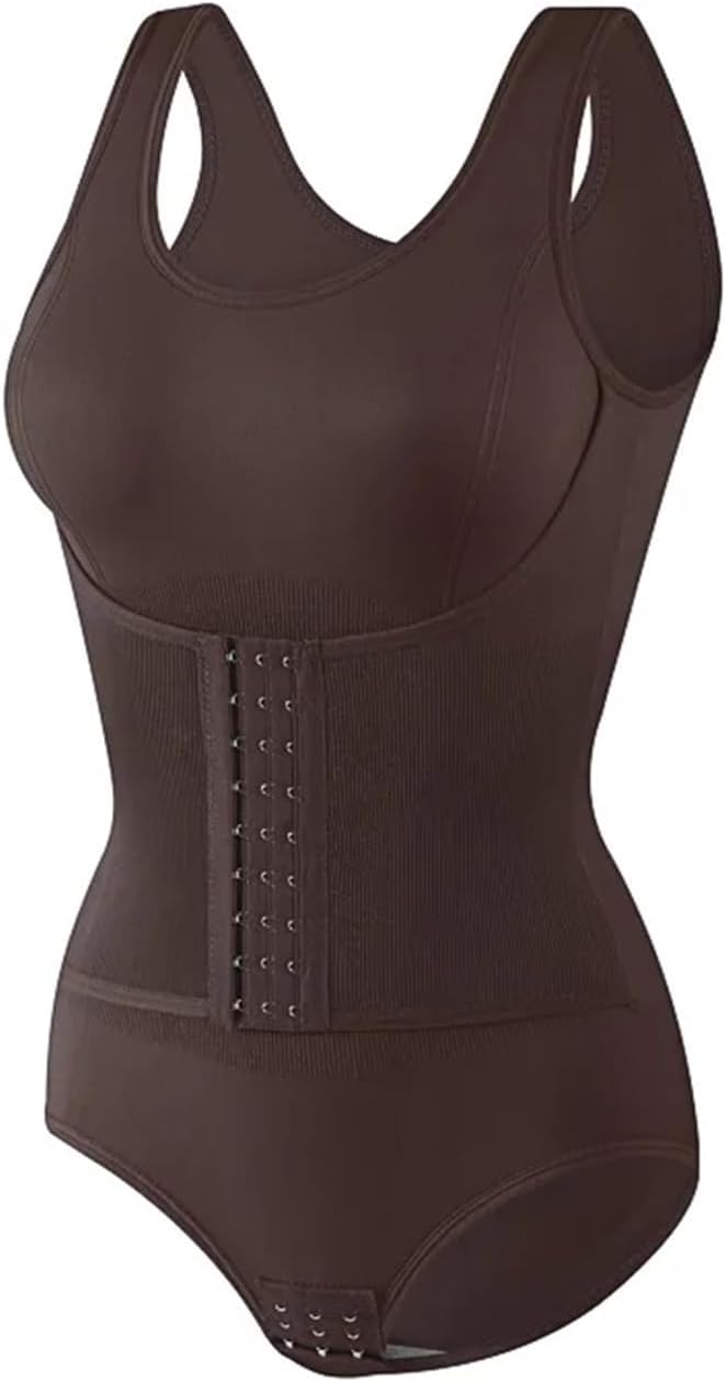 Bodysuit Shapewear Double Breasted Tummy Control Body Shaper Postpartum Slimming Woman Waist Trainer Flat Belly