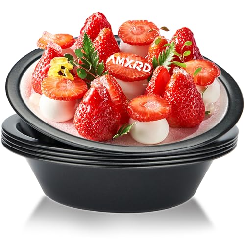 5 Inch Mini Pie Pans, 5-Piece Small Round Cake Pan, Reusable Nonstick Carbon Steel Pie Tins For Oven And Instant Pot Baking