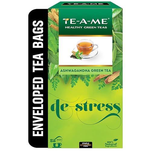 TE-A-ME Detox Cardamon Turmeric Tea - 25 Tea Bags | Herbal Tea for Weight Loss | 100% Caffeine Free Teabags product image 9