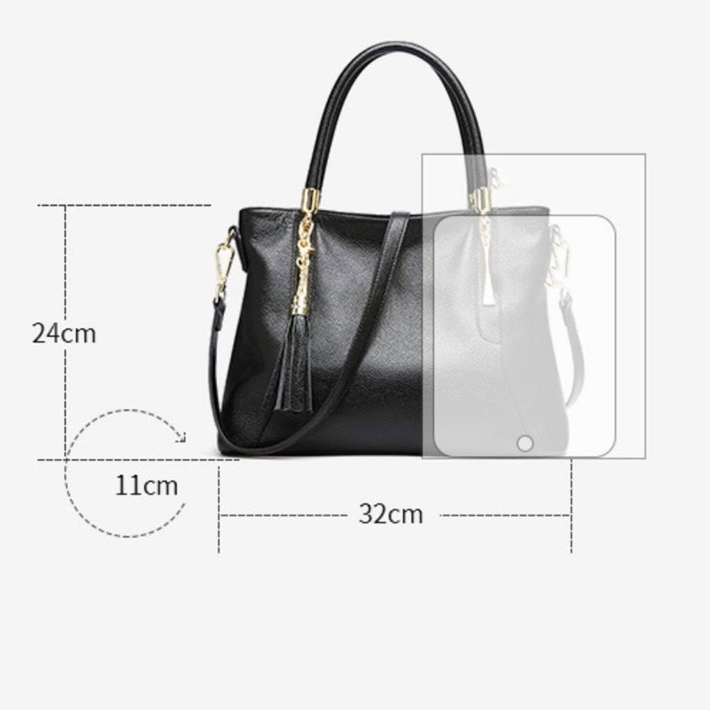 Handbag， Bag,Women's Handbag Fashion Tassel Shoulder Simple Messenger Large Capacity Casual Ladies Tote Shopping Trip