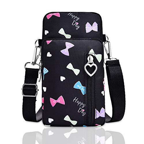 BIAOTIE Lightweight Small Crossbody bags Cell Phone Purses Travel Pouch Shoulder Bag for Women (D-19)