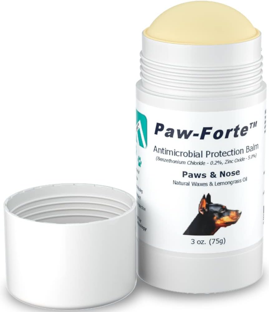 Forticept PAW Balm | Dog Paw Protector from Hot Pavement, Dirt, Salt, Ice and Snow | Soother and Moisturizer for Cracked Dog Paw Pads |…