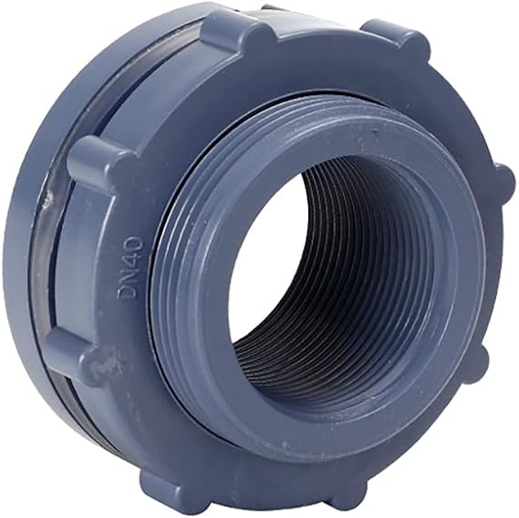 Sanpaint 1.5 Inch PVC Bulkhead Fitting for Water Barrel