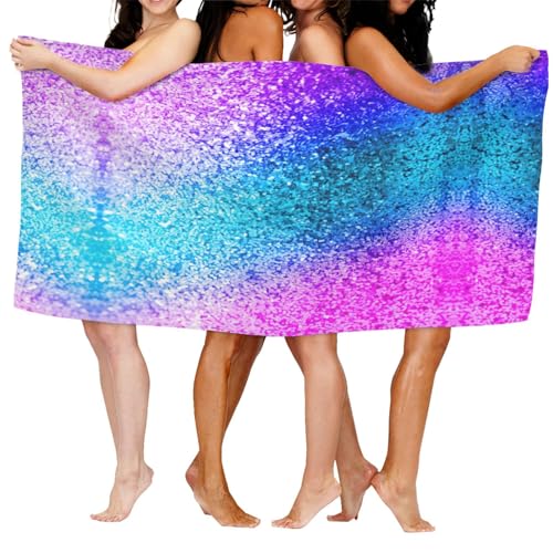 Serviette de bain de luxe à paillettes chic et douce pour spa - 8