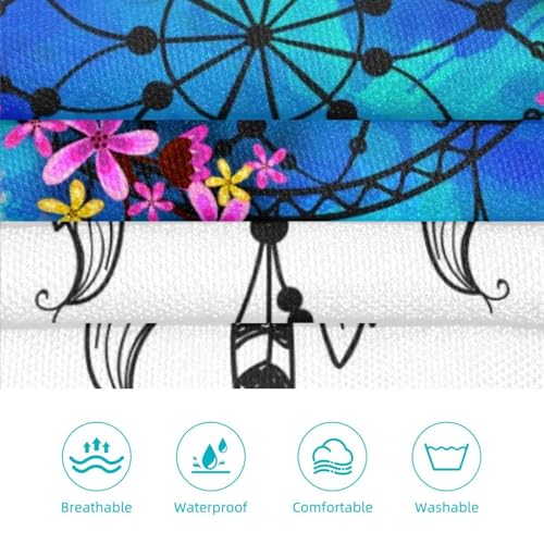 Tablier de cuisine lot de 2 style bohème attrape-rêves multicolore - 3
