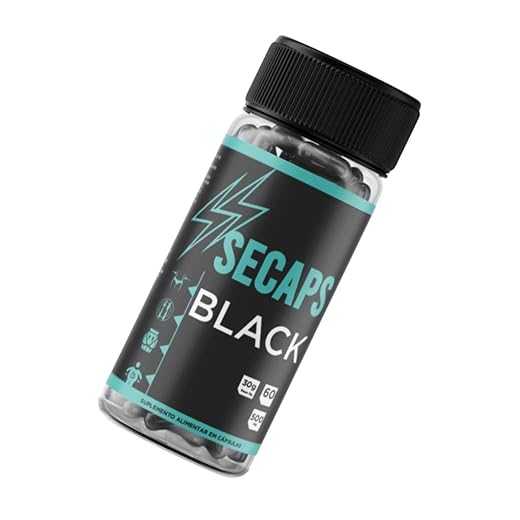 Black – Suplemento Alimentar em Cápsulas 60 un. (500 mg) – Fórmula Premium para Suporte Metabólico & Energia