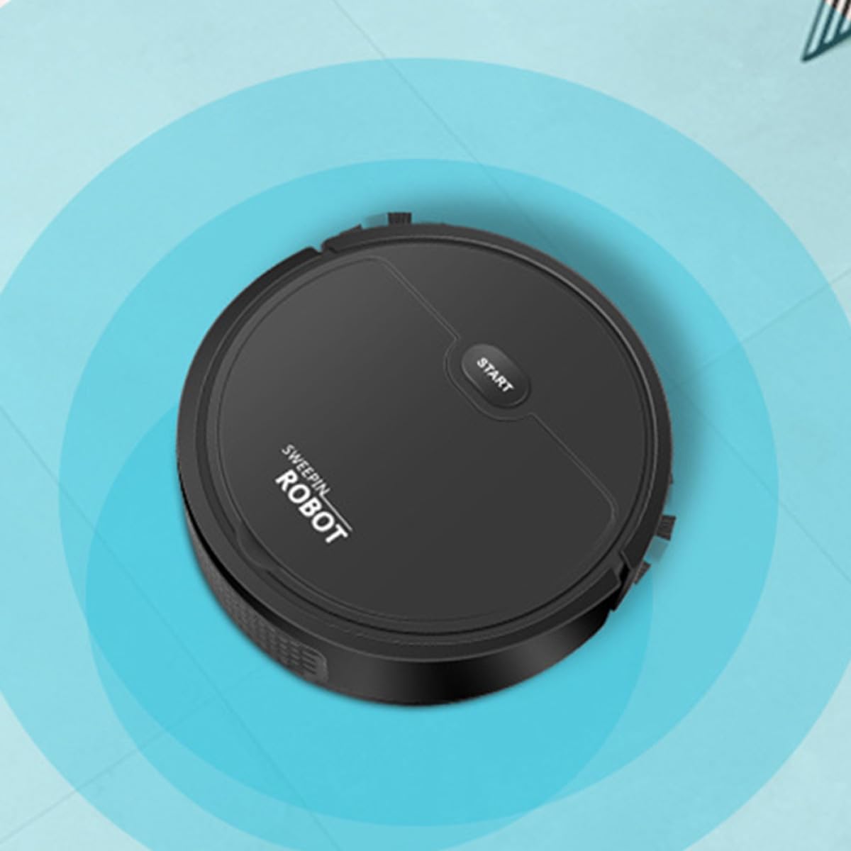 Toyvian Aspiradora Robot Mini para Hogar 1200mah y Función Fregado