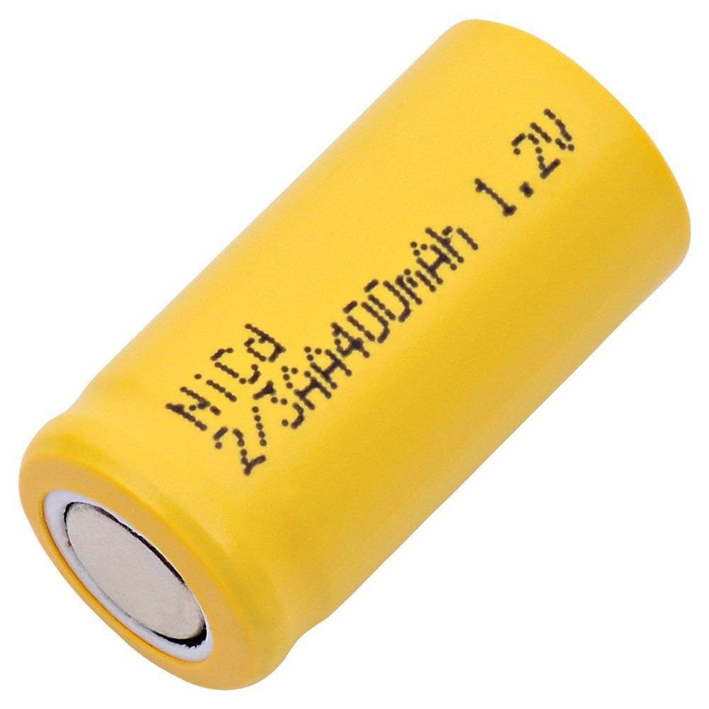 Dantona Industries 1 2AA-400 Nickel Cadmium NICD Rechargeable Battery 1 2AA and 2 3AA