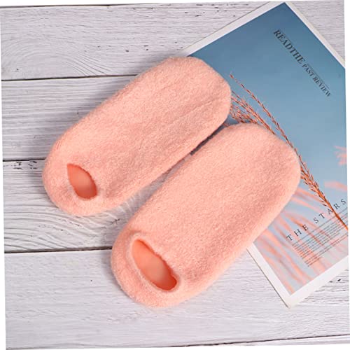 POPETPOP 1 Pair Ladies Socks Womens Socks Cracked Heels Guard Footcare Socks Ankle Socks Gel Socks Features Socks for Women Foot Softening Socks Moisture Socks Floor Socks Moisturizing - Image 5