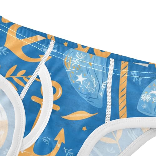 KLL Anchors and Ropes Baby Boys Cotton Nighttime Underwear Cute Undies4