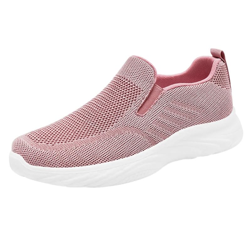 1Pcs Women’s Breathable Slip-On Walking Shoes – Soft-Soled & Lightweight Spring Footwear-image-22