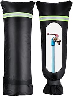 Oversized Faucet Cover 20×7.9inch Faucet Protection Cover Outdoor Faucet Covers for Winter Freeze Protection Reusable Waterproof Faucet Socks for Cold Weather