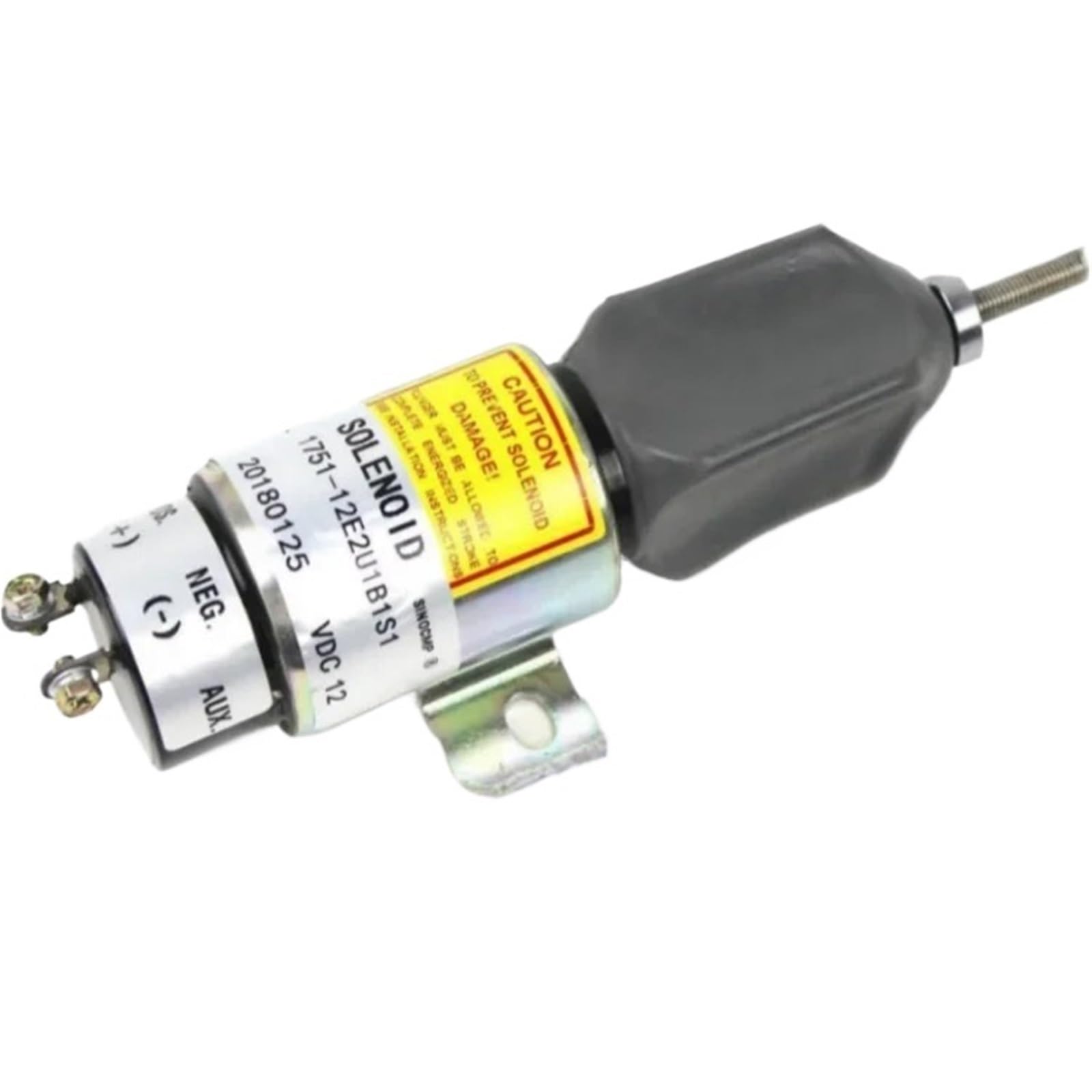 Kvkitklw One Color Shutoff Solenoid 12V 1751-12E2u1b1s1 For Excavator