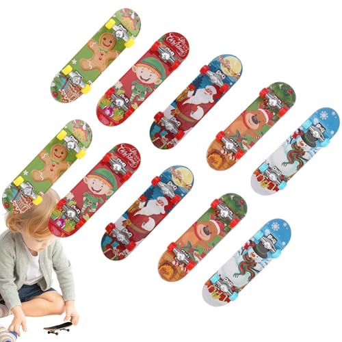 Juego de monopatín de dedos, monopatines pequeños para niños, 10 tablas de dedos profesionales, juguetes educativos, movimiento creativo de la punta de los dedos, juguete original para niños, precios