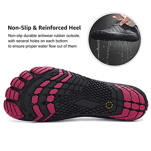 Image of Racqua Water Shoes Quick Dry Barefoot Beach Aqua Sport Swim Surf Pool Hiking Diving Walking for Men Women