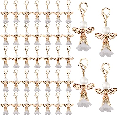 DAHI 40pcs Gastgeschenke Taufe Hochzeit Schutzengel KC gold Schlüsselanhänger Glücksbringer Hufeisen Geschenke Kommunion Party Mitbringsel (B-kc gold) DAHI 40pcs Gastgeschenke Taufe Hochzeit Schutzengel KC gold Schlüsselanhänger Glücksbringer Hufeisen Geschenke Kommunion Party Mitbringsel (B-kc gold)