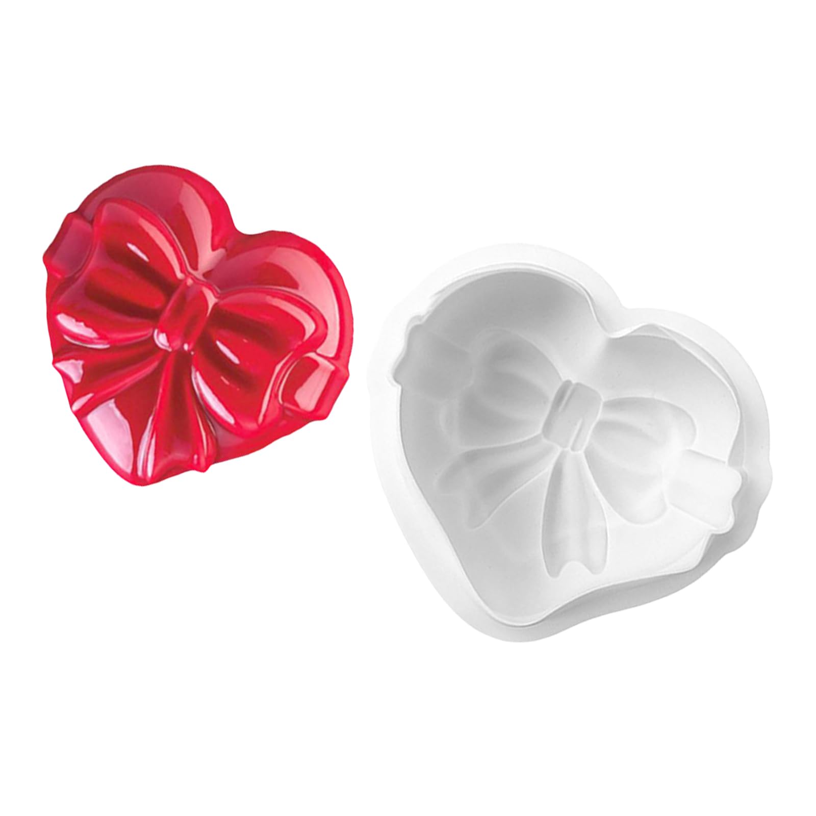 Tsophreniq Shape Silicone Molds for Epoxy Resin Making Soap Cake Molds Fondant Decoration Chocolate Heart Cake